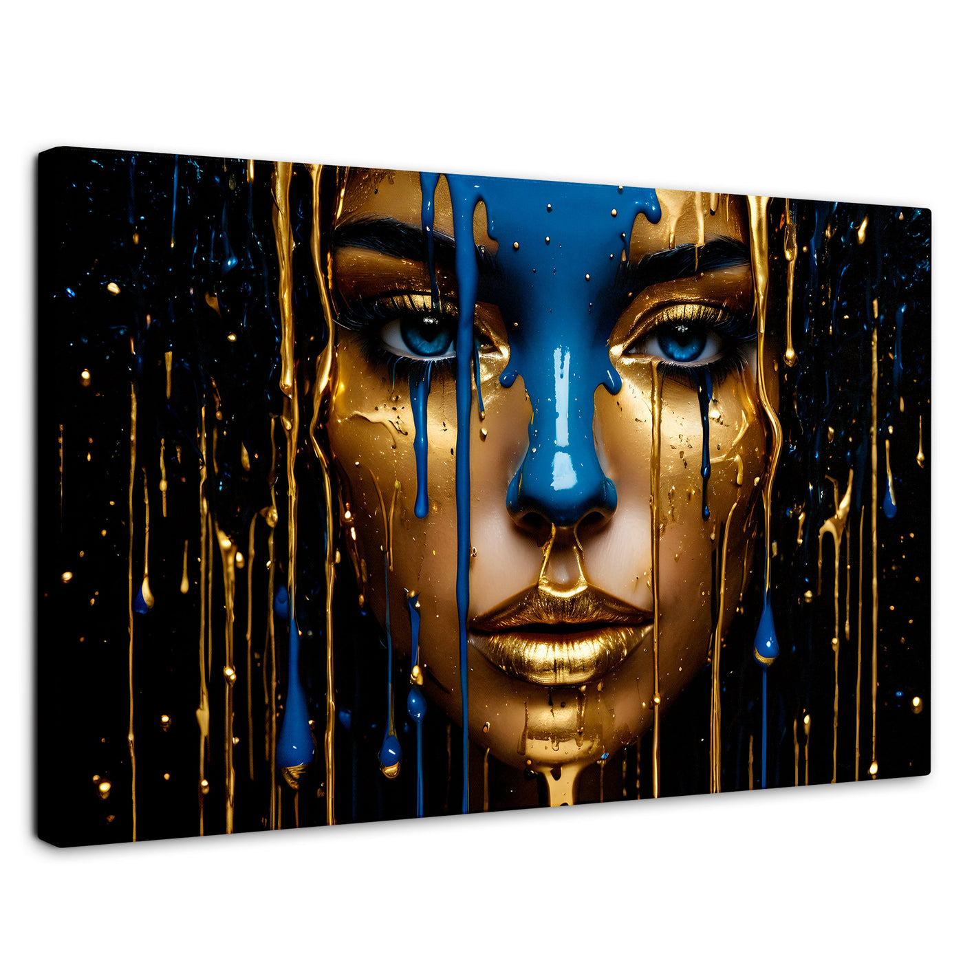 Cuadros Decorativos Canvas Revolution | Elegancia Liquida | Rectangular | Portada | Marco SinMarco
