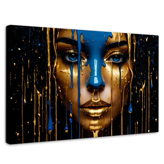 Cuadros Decorativos Canvas Revolution | Elegancia Liquida | Rectangular | Portada | Marco SinMarco