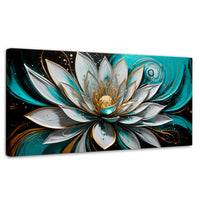 Cuadros Decorativos Canvas Revolution | Esencia De Loto | Panoramico | Portada