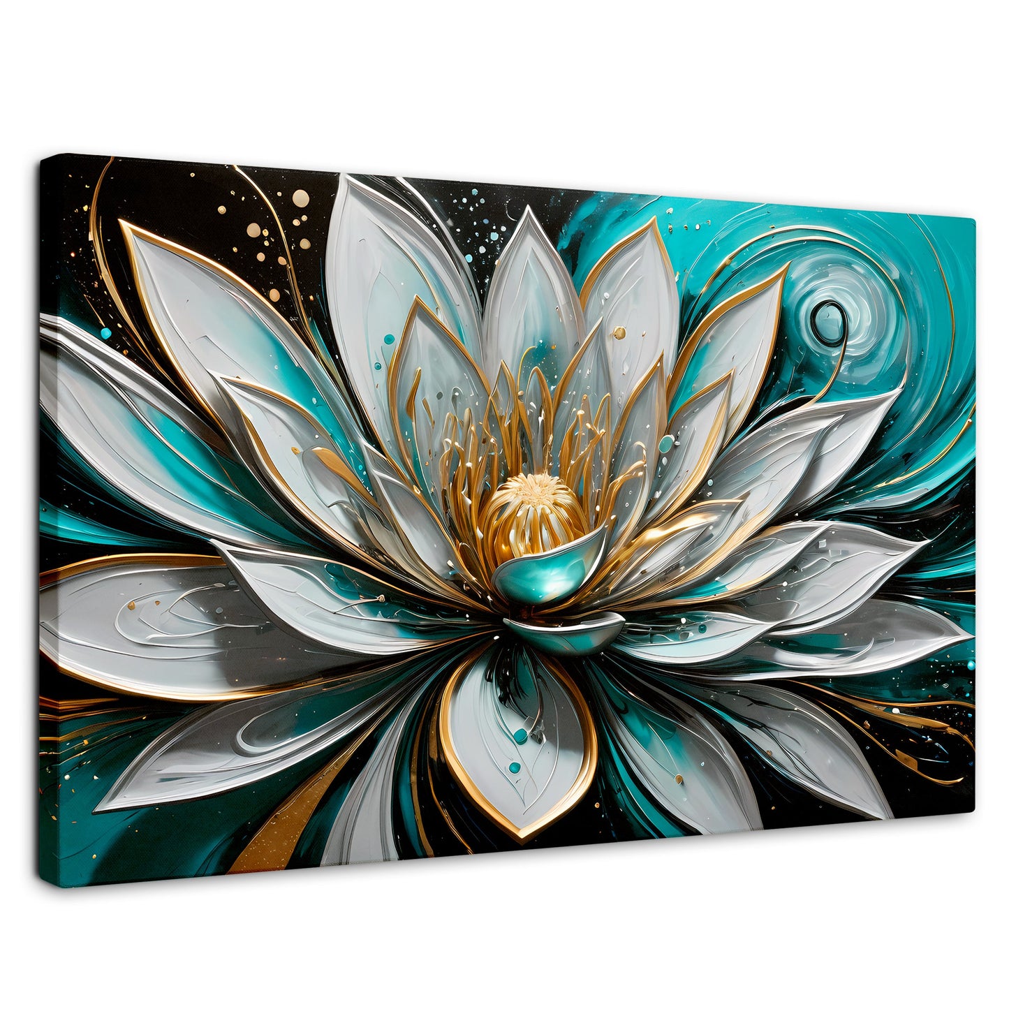 Cuadros Decorativos Canvas Revolution | Esencia De Loto | Rectangular | Portada