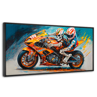 Cuadros Decorativos Canvas Revolution | Esqueletos Pista | Panoramico | Portada