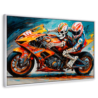 Cuadros Decorativos Canvas Revolution | Esqueletos Pista | Rectangular | Portada