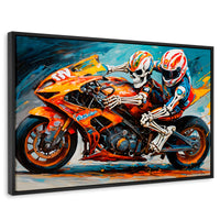 Cuadros Decorativos Canvas Revolution | Esqueletos Pista | Rectangular | Portada