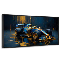 Cuadros Decorativos Canvas Revolution | Flecha Celestial | Panoramico | Portada | Marco Plateado