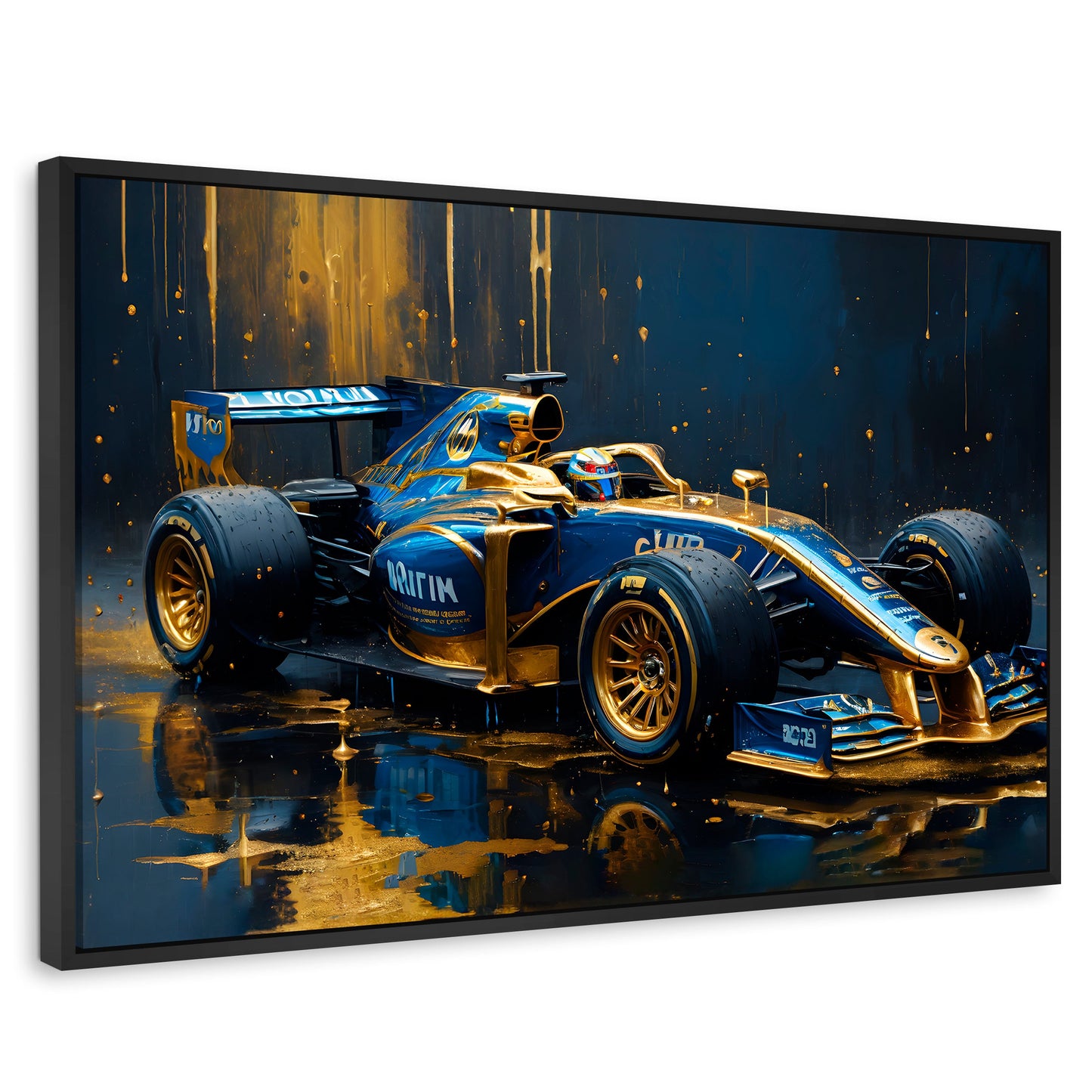 Cuadros Decorativos Canvas Revolution | Flecha Celestial | Rectangular | Portada | Marco Negro