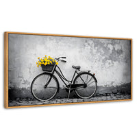 Cuadros Decorativos Canvas Revolution | Florece El Camino | Panoramico | Portada | Marco Negro