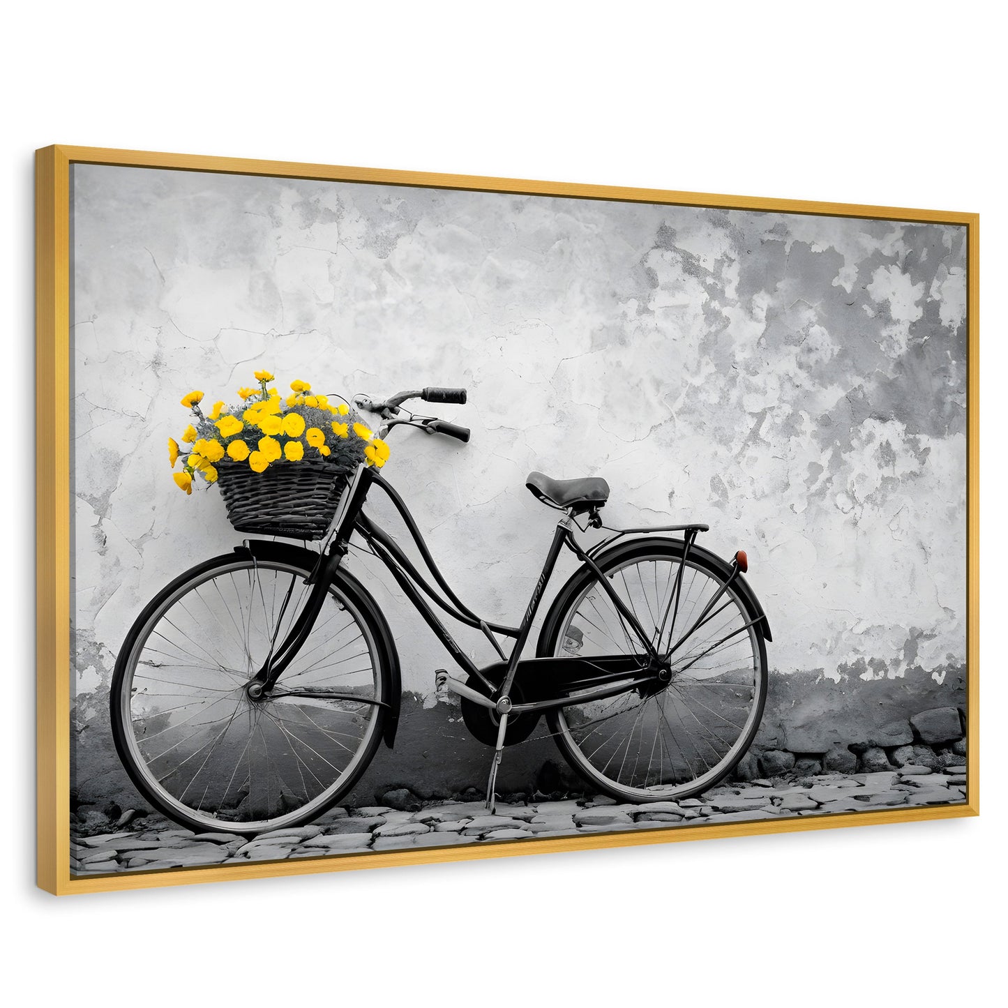 Cuadros Decorativos Canvas Revolution | Florece El Camino | Rectangular | Portada | Marco Dorado