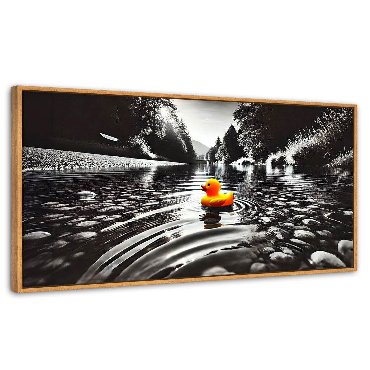 Cuadros Decorativos Canvas Revolution | Flotando Solo | Panoramico | Portada | Marco Negro