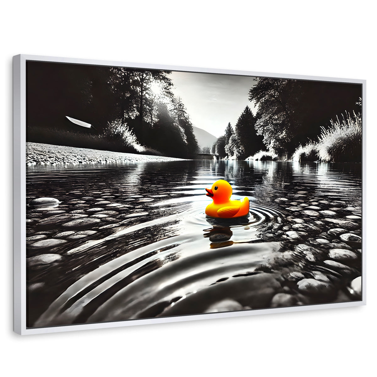 Cuadros Decorativos Canvas Revolution | Flotando Solo | Rectangular | Portada | Marco Blanco