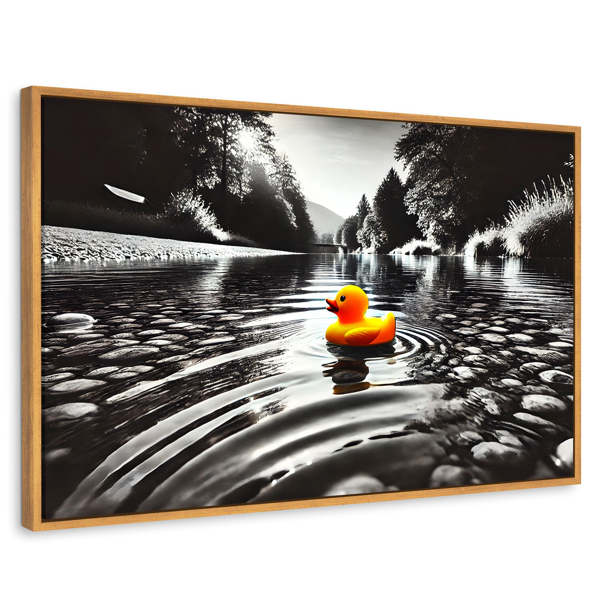 Cuadros Decorativos Canvas Revolution | Flotando Solo | Rectangular | Portada | Marco Madera