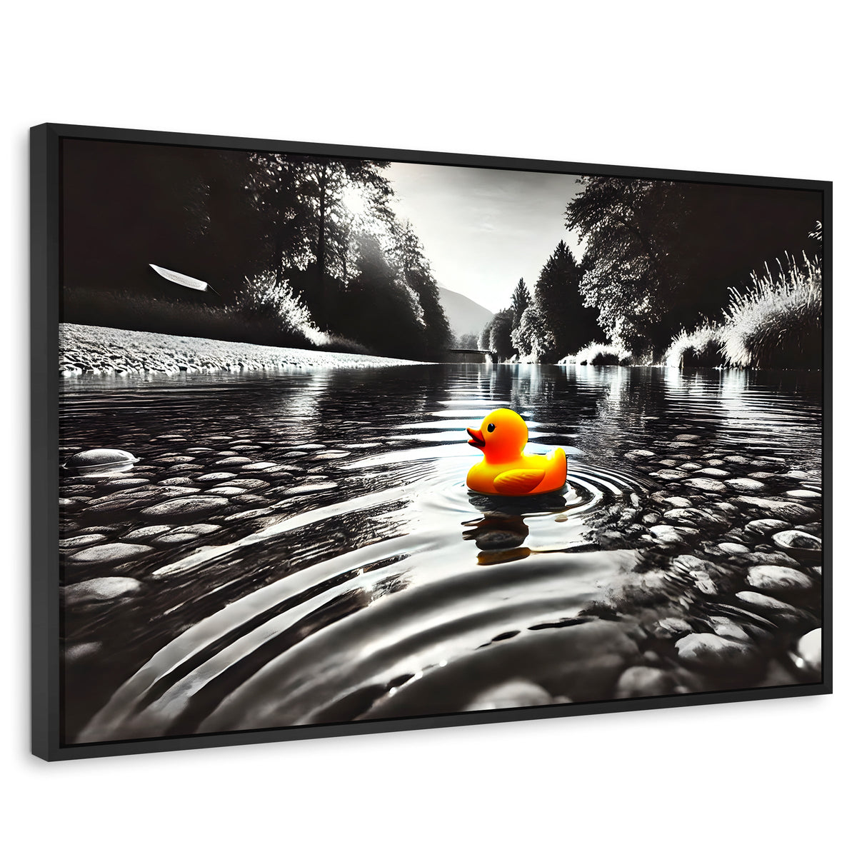 Cuadros Decorativos Canvas Revolution | Flotando Solo | Rectangular | Portada | Marco Negro