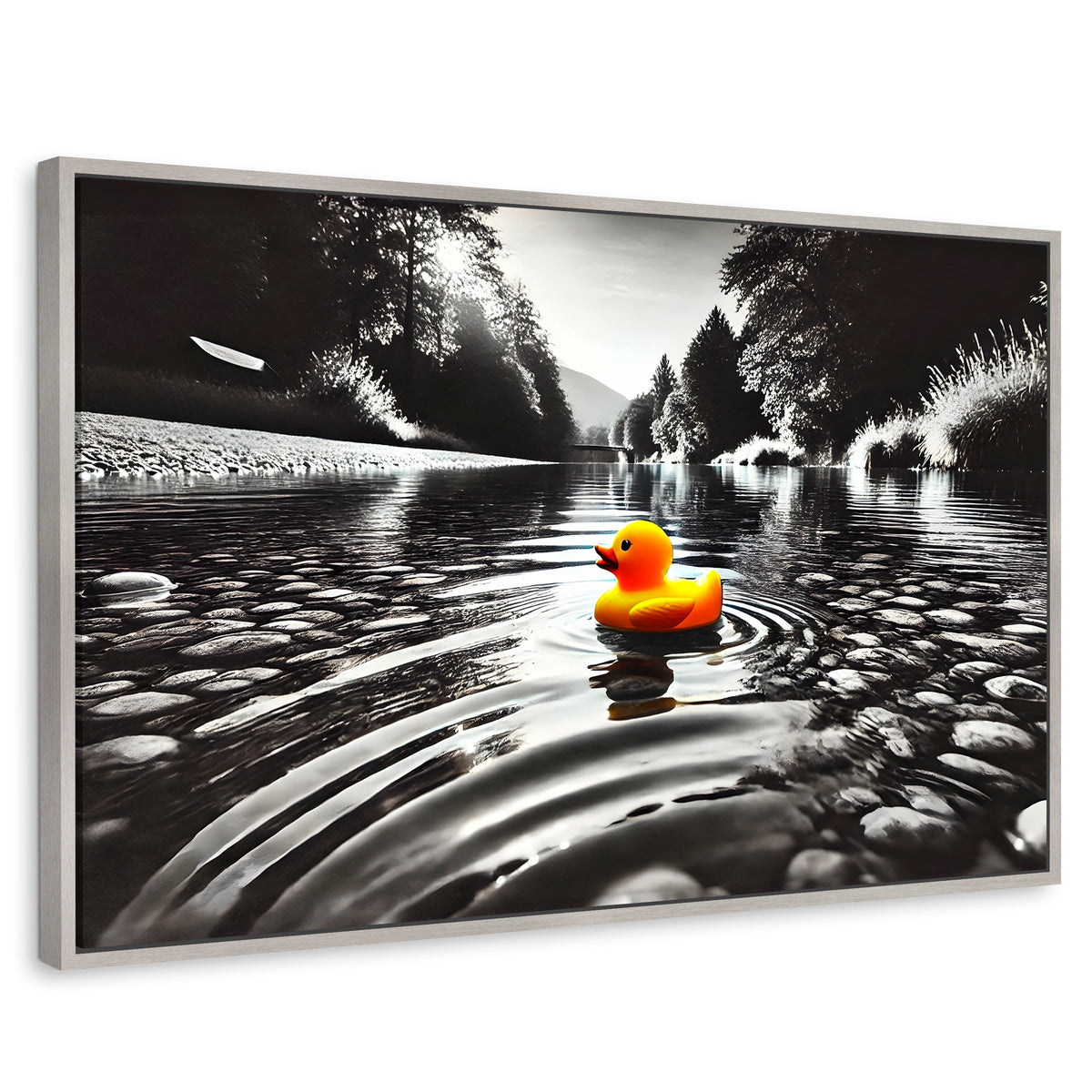 Cuadros Decorativos Canvas Revolution | Flotando Solo | Rectangular | Portada | Marco Plateado