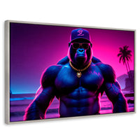 Cuadros Decorativos Canvas Revolution | Gorila Musculoso | Rectangular | Portada