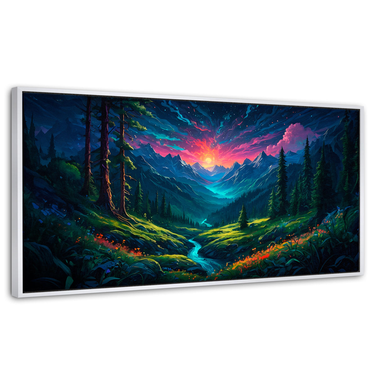 Cuadros Decorativos Canvas Revolution | Hermoso Atardecer | Panoramico | Portada