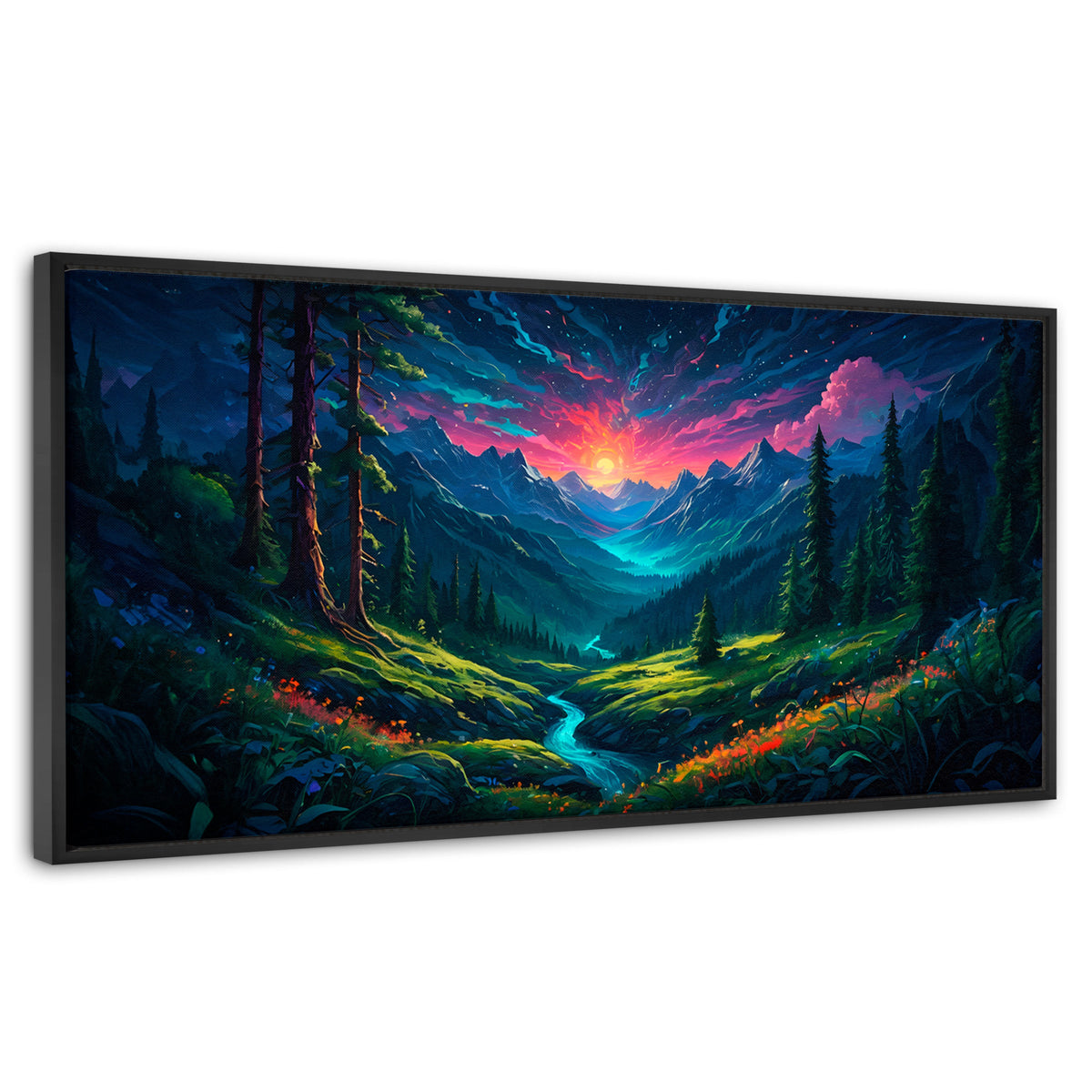 Cuadros Decorativos Canvas Revolution | Hermoso Atardecer | Panoramico | Portada