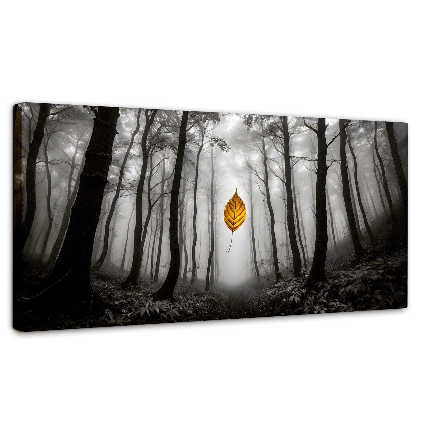 Cuadros Decorativos Canvas Revolution | Hoja En Silencio | Panoramico | Portada | Marco SinMarco