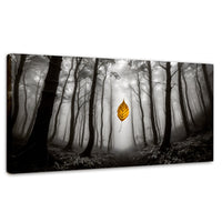 Cuadros Decorativos Canvas Revolution | Hoja En Silencio | Panoramico | Portada | Marco SinMarco