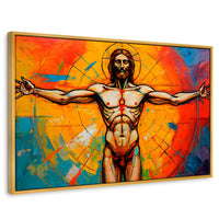 Cuadros Decorativos Canvas Revolution | Jesus Meditando | Rectangular | Portada