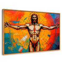 Cuadros Decorativos Canvas Revolution | Jesus Meditando | Rectangular | Portada
