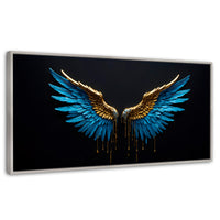 Cuadros Decorativos Canvas Revolution | Joyas Celestiales | Panoramico | Portada | Marco Blanco