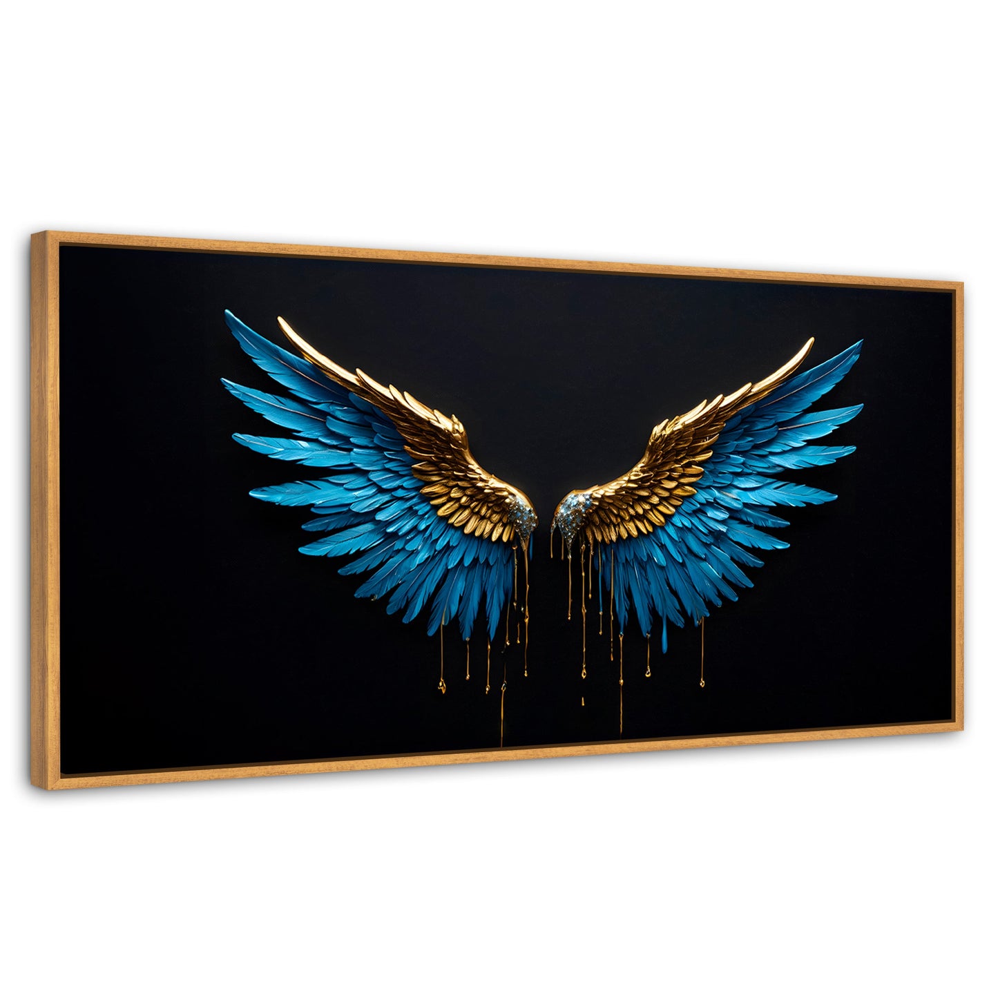 Cuadros Decorativos Canvas Revolution | Joyas Celestiales | Panoramico | Portada | Marco Negro