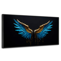 Cuadros Decorativos Canvas Revolution | Joyas Celestiales | Panoramico | Portada | Marco Plateado