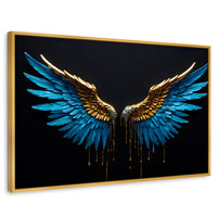 Cuadros Decorativos Canvas Revolution | Joyas Celestiales | Rectangular | Portada | Marco Dorado