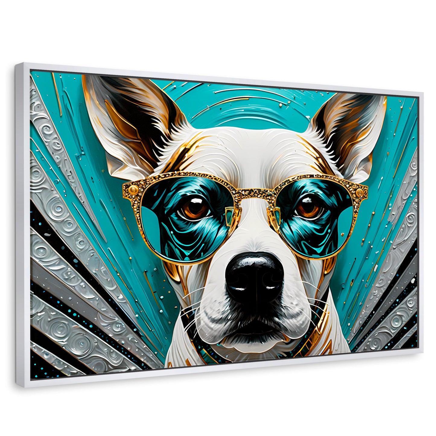 Cuadros Decorativos Canvas Revolution | Lentes Caninos | Rectangular | Portada