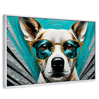 Cuadros Decorativos Canvas Revolution | Lentes Caninos | Rectangular | Portada
