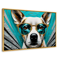 Cuadros Decorativos Canvas Revolution | Lentes Caninos | Rectangular | Portada