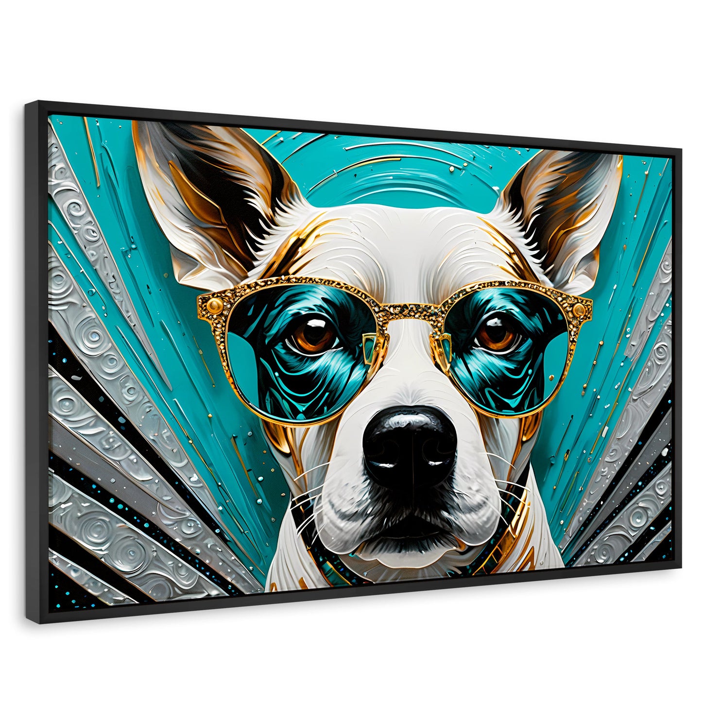 Cuadros Decorativos Canvas Revolution | Lentes Caninos | Rectangular | Portada