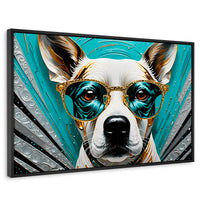 Cuadros Decorativos Canvas Revolution | Lentes Caninos | Rectangular | Portada