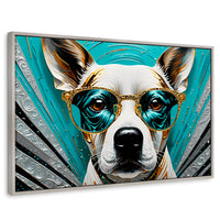 Cuadros Decorativos Canvas Revolution | Lentes Caninos | Rectangular | Portada