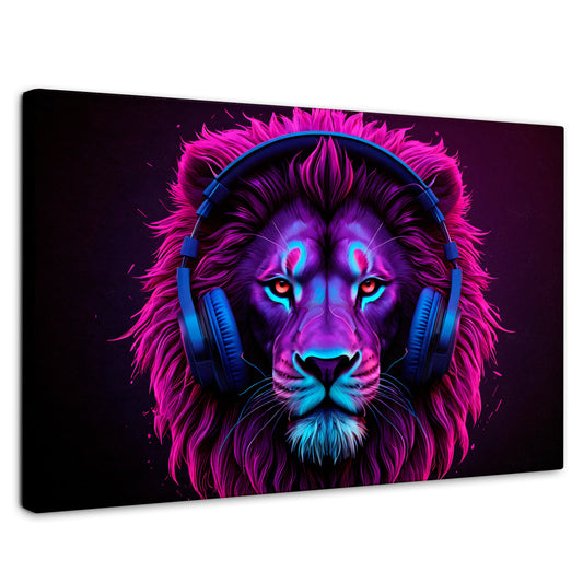 Cuadros Decorativos Canvas Revolution | Leon Electronico | Rectangular | Portada