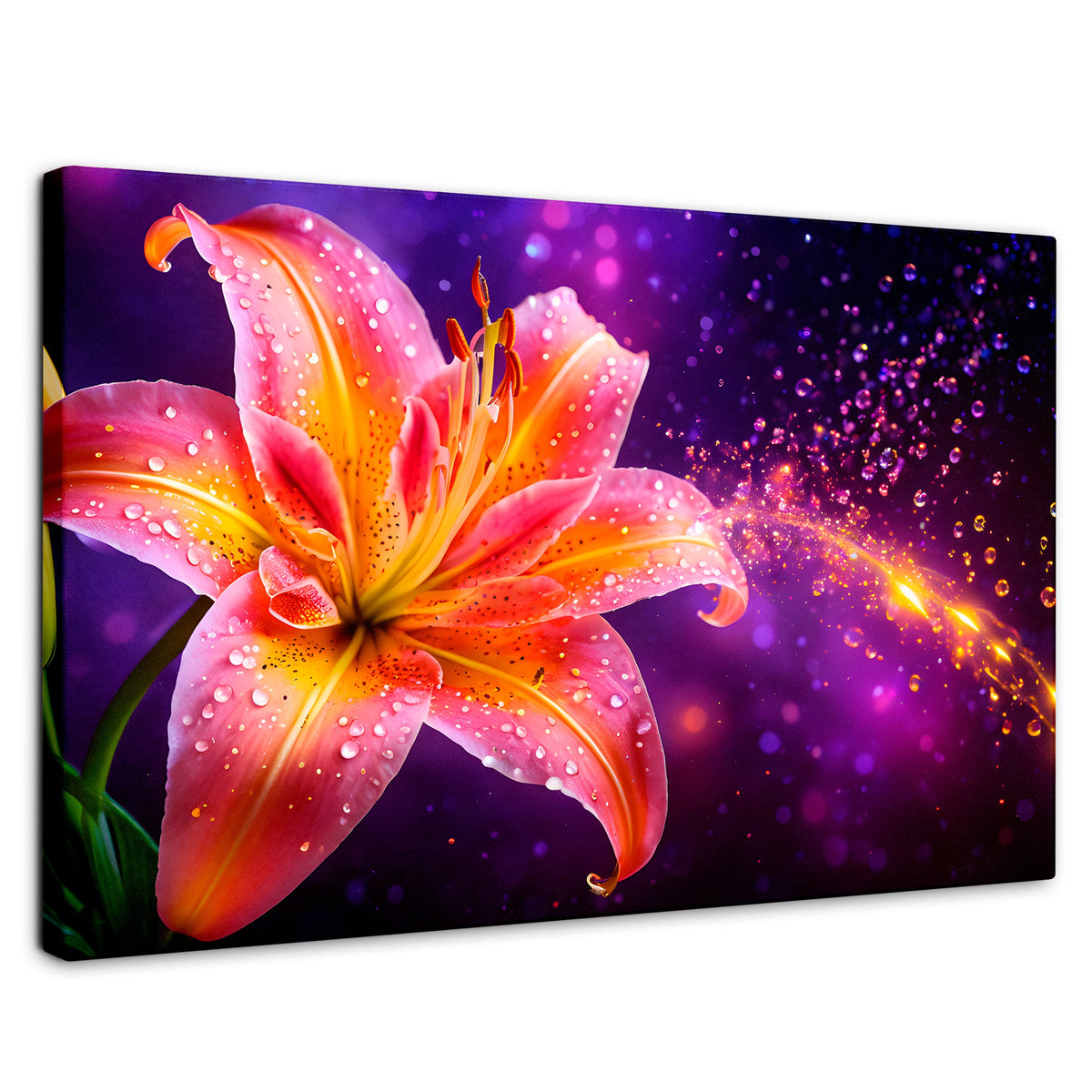 Cuadros Decorativos Canvas Revolution | Lirio Celestial | Rectangular | Portada