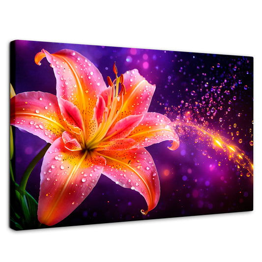 Cuadros Decorativos Canvas Revolution | Lirio Celestial | Rectangular | Portada