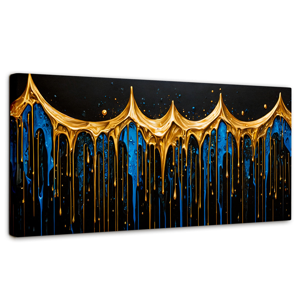 Cuadros Decorativos Canvas Revolution | Lluvia Brillante | Panoramico | Portada | Marco SinMarco