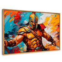 Cuadros Decorativos Canvas Revolution | Lucha Espartana | Rectangular | Portada