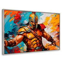 Cuadros Decorativos Canvas Revolution | Lucha Espartana | Rectangular | Portada
