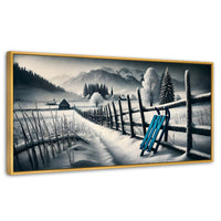 Cuadros Decorativos Canvas Revolution | Luz De Madera | Panoramico | Portada | Marco Madera