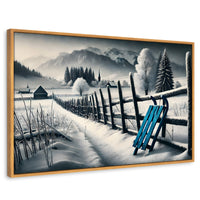 Cuadros Decorativos Canvas Revolution | Luz De Madera | Rectangular | Portada | Marco Madera