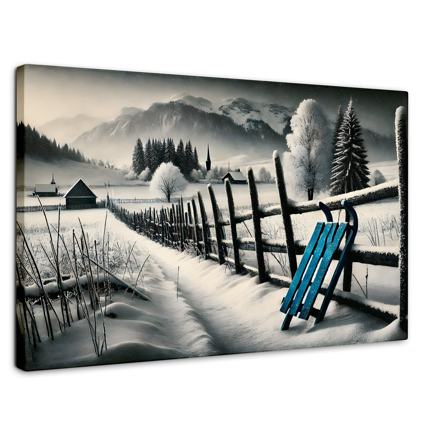 Cuadros Decorativos Canvas Revolution | Luz De Madera | Rectangular | Portada | Marco SinMarco