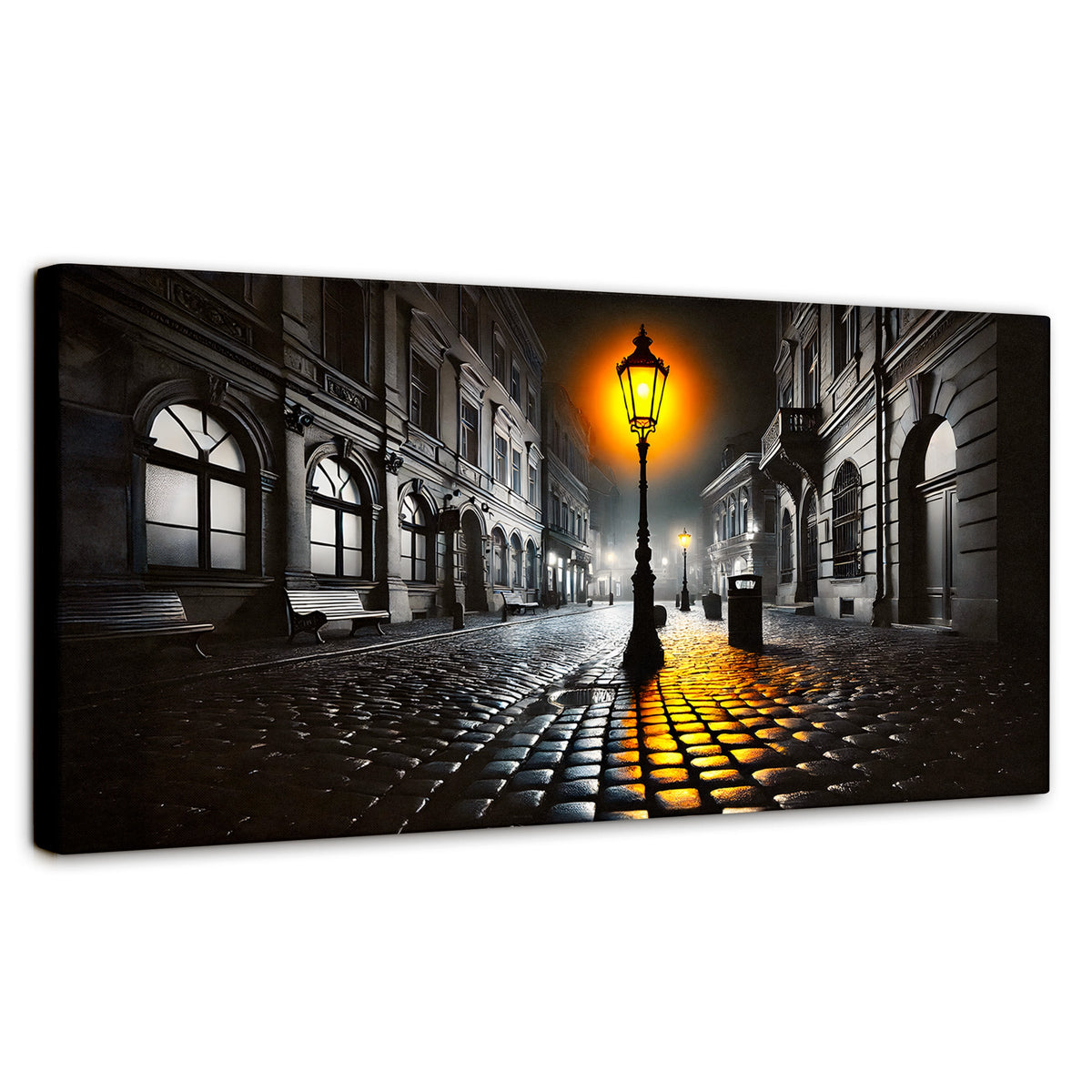 Cuadros Decorativos Canvas Revolution | Luz En El Pasado | Panoramico | Portada | Marco SinMarco
