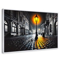 Cuadros Decorativos Canvas Revolution | Luz En El Pasado | Rectangular | Portada | Marco Blanco