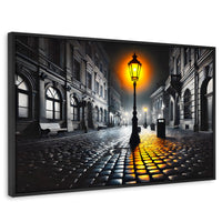 Cuadros Decorativos Canvas Revolution | Luz En El Pasado | Rectangular | Portada | Marco Negro