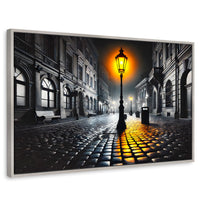 Cuadros Decorativos Canvas Revolution | Luz En El Pasado | Rectangular | Portada | Marco Plateado