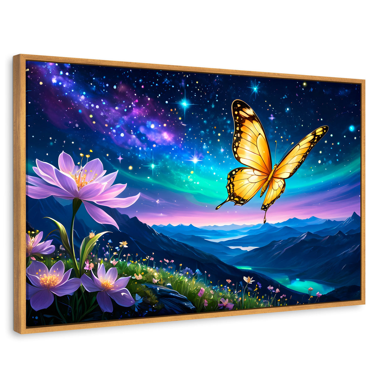 Cuadros Decorativos Canvas Revolution | Magia Nocturna | Rectangular | Portada | Marco Madera