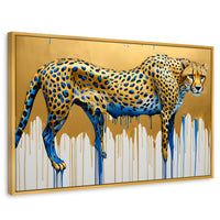 Cuadros Decorativos Canvas Revolution | Majestad Derretida | Rectangular | Portada | Marco Dorado