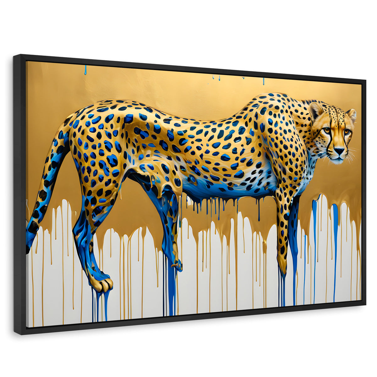 Cuadros Decorativos Canvas Revolution | Majestad Derretida | Rectangular | Portada | Marco Negro