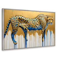Cuadros Decorativos Canvas Revolution | Majestad Derretida | Rectangular | Portada | Marco Plateado
